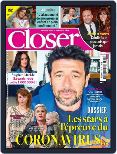 Closer France April 10th, 2020 Digital Back Issue Cover