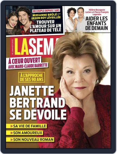 La Semaine January 14th, 2015 Digital Back Issue Cover