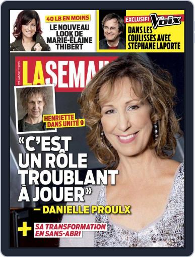 La Semaine January 16th, 2015 Digital Back Issue Cover