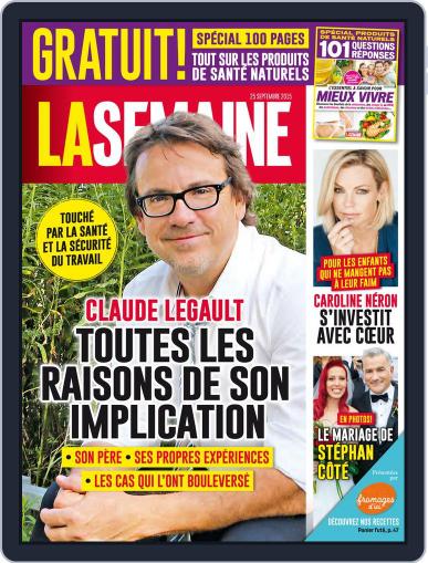 La Semaine September 25th, 2015 Digital Back Issue Cover