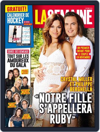 La Semaine October 2nd, 2015 Digital Back Issue Cover