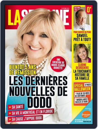 La Semaine October 23rd, 2015 Digital Back Issue Cover