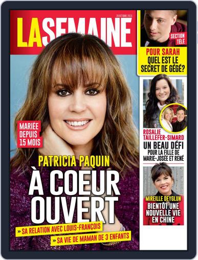 La Semaine October 30th, 2015 Digital Back Issue Cover