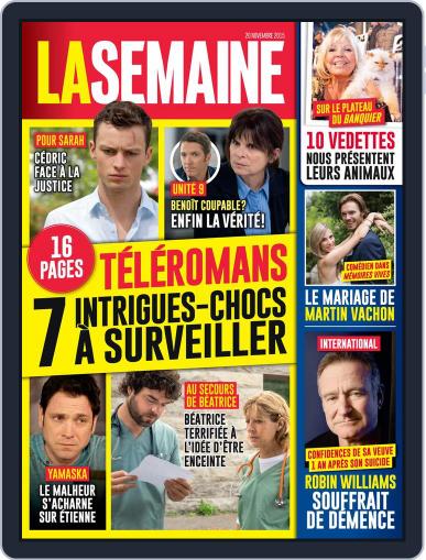 La Semaine November 20th, 2015 Digital Back Issue Cover