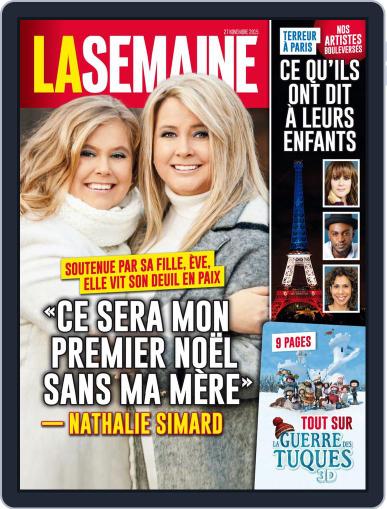 La Semaine November 27th, 2015 Digital Back Issue Cover