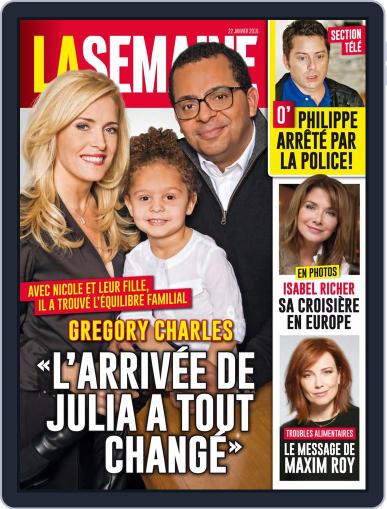 La Semaine January 22nd, 2016 Digital Back Issue Cover