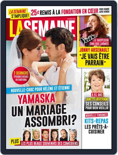 La Semaine March 25th, 2016 Digital Back Issue Cover