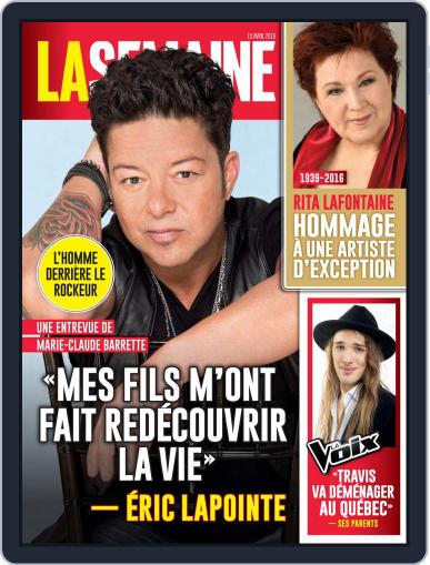 La Semaine April 15th, 2016 Digital Back Issue Cover
