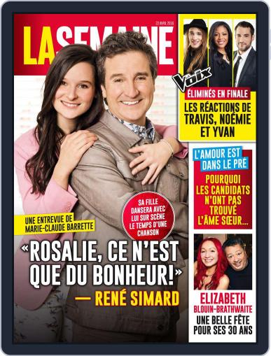 La Semaine April 22nd, 2016 Digital Back Issue Cover