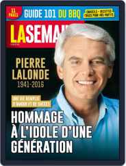 La Semaine (Digital) Subscription                    June 30th, 2016 Issue