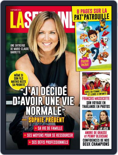 La Semaine August 25th, 2016 Digital Back Issue Cover