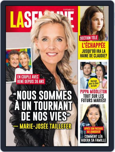 La Semaine September 22nd, 2016 Digital Back Issue Cover