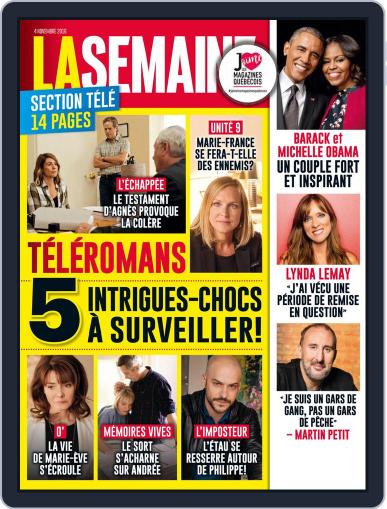 La Semaine October 27th, 2016 Digital Back Issue Cover