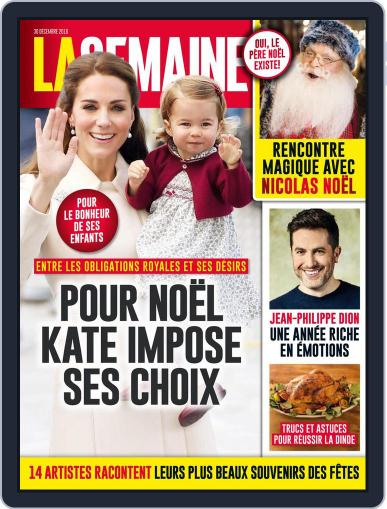 La Semaine December 30th, 2016 Digital Back Issue Cover