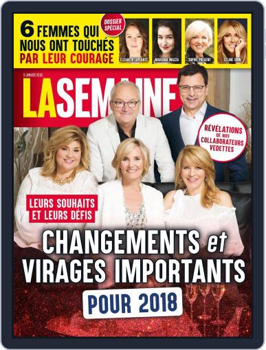 La Semaine January 5th, 2018 Digital Back Issue Cover