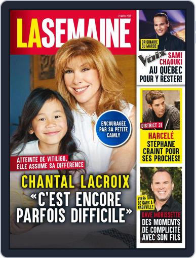 La Semaine April 20th, 2018 Digital Back Issue Cover