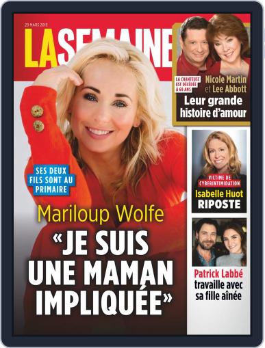 La Semaine March 29th, 2019 Digital Back Issue Cover