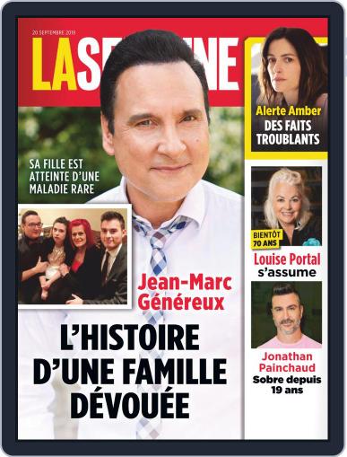La Semaine September 20th, 2019 Digital Back Issue Cover