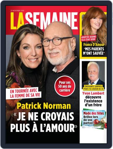 La Semaine November 22nd, 2019 Digital Back Issue Cover
