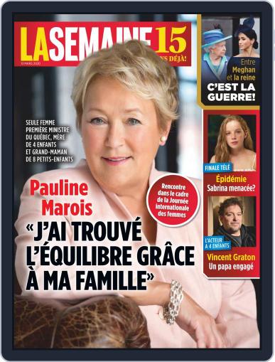 La Semaine March 13th, 2020 Digital Back Issue Cover