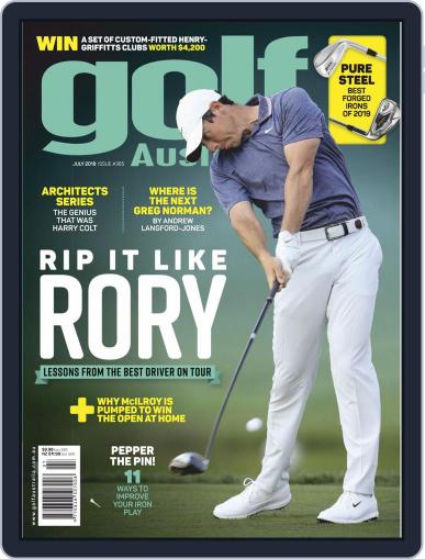 Golf Australia July 1st, 2019 Digital Back Issue Cover