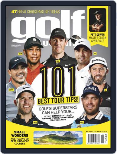 Golf Australia November 1st, 2019 Digital Back Issue Cover