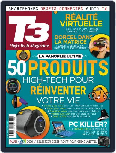 T3 Gadget Magazine France (Digital) January 16th, 2016 Issue Cover