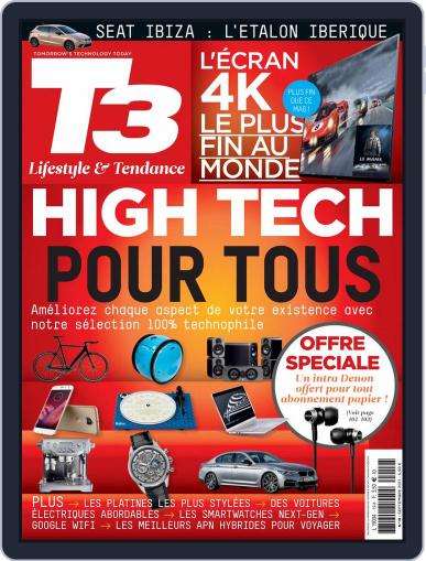 T3 Gadget Magazine France (Digital) September 1st, 2017 Issue Cover