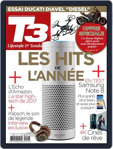 T3 Gadget Magazine France (Digital) December 1st, 2017 Issue Cover