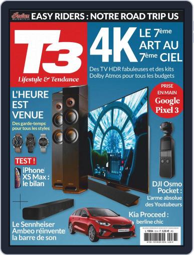 T3 Gadget Magazine France February 1st, 2019 Digital Back Issue Cover