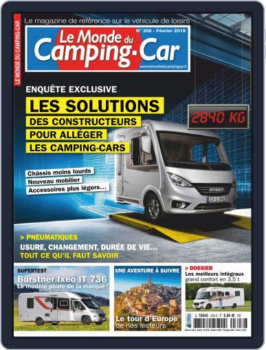 Le Monde Du Camping-car February 1st, 2019 Digital Back Issue Cover