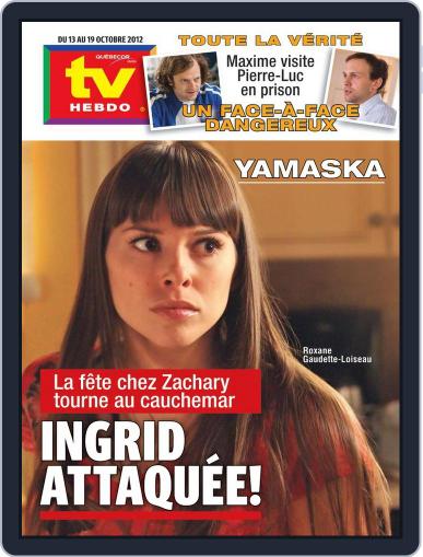 Tv Hebdo October 4th, 2012 Digital Back Issue Cover