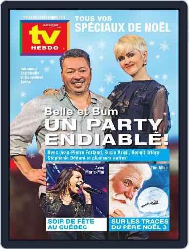 Tv Hebdo December 14th, 2012 Digital Back Issue Cover