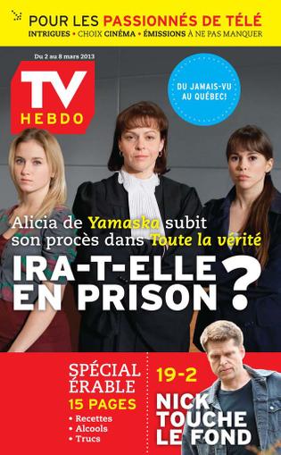Tv Hebdo February 25th, 2013 Digital Back Issue Cover