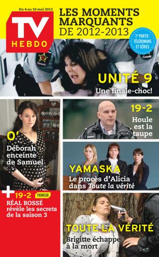 Tv Hebdo April 25th, 2013 Digital Back Issue Cover