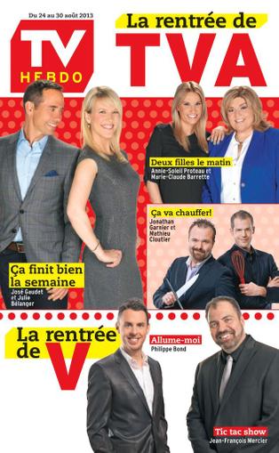Tv Hebdo August 15th, 2013 Digital Back Issue Cover