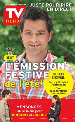 Tv Hebdo June 19th, 2014 Digital Back Issue Cover