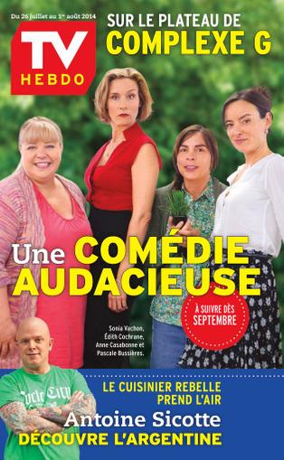 Tv Hebdo July 17th, 2014 Digital Back Issue Cover