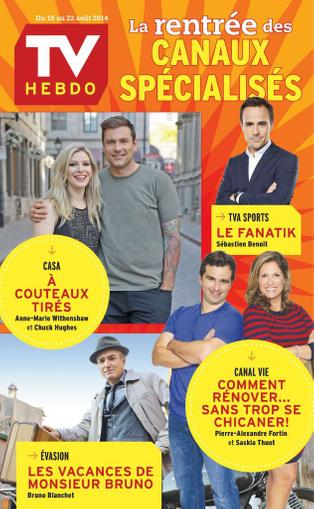 Tv Hebdo August 14th, 2014 Digital Back Issue Cover