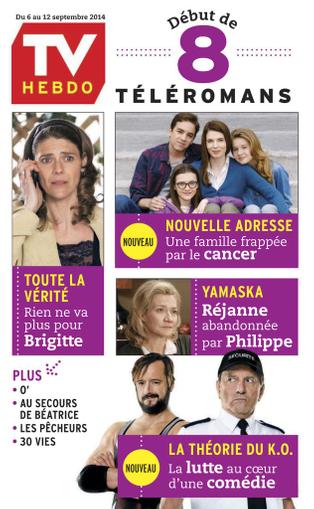 Tv Hebdo August 29th, 2014 Digital Back Issue Cover