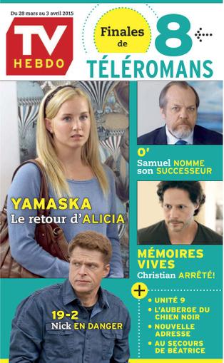 Tv Hebdo March 19th, 2015 Digital Back Issue Cover