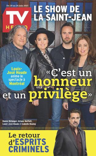 Tv Hebdo June 11th, 2015 Digital Back Issue Cover