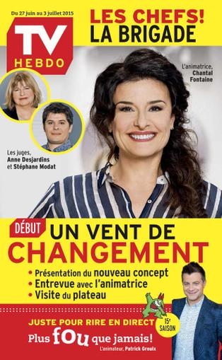 Tv Hebdo June 18th, 2015 Digital Back Issue Cover
