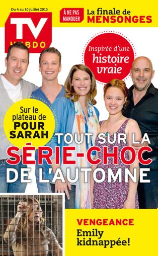 Tv Hebdo June 25th, 2015 Digital Back Issue Cover