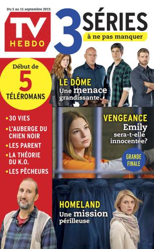 Tv Hebdo August 27th, 2015 Digital Back Issue Cover