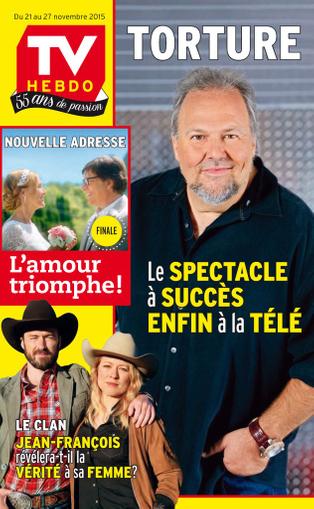 Tv Hebdo November 12th, 2015 Digital Back Issue Cover