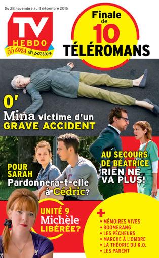 Tv Hebdo November 19th, 2015 Digital Back Issue Cover