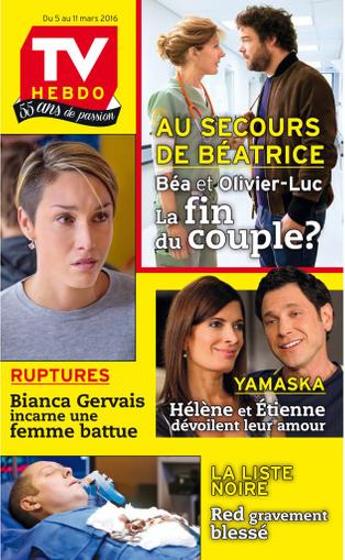 Tv Hebdo February 26th, 2016 Digital Back Issue Cover