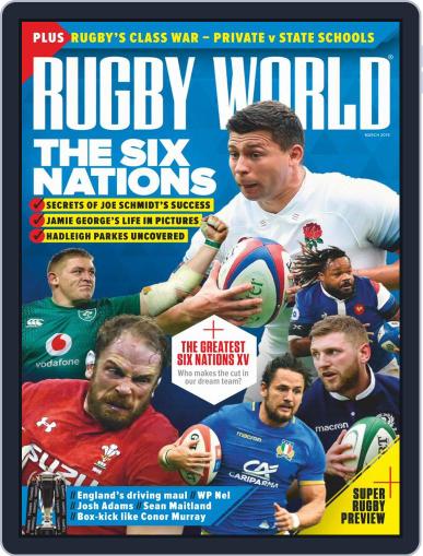 Rugby World March 1st, 2019 Digital Back Issue Cover