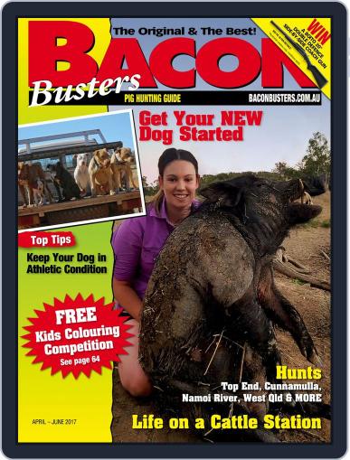 Bacon Busters April 1st, 2017 Digital Back Issue Cover